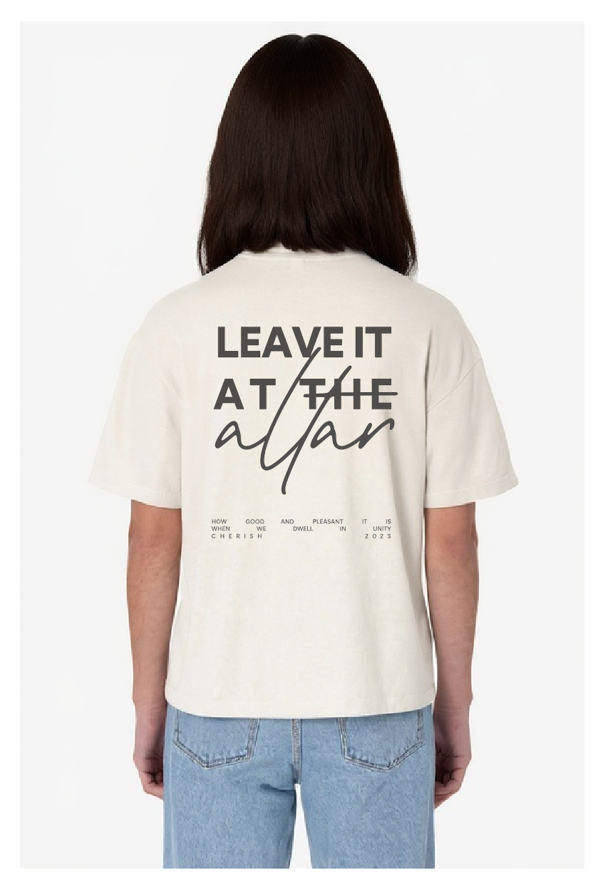 Leave it at the Altar Cream Tee