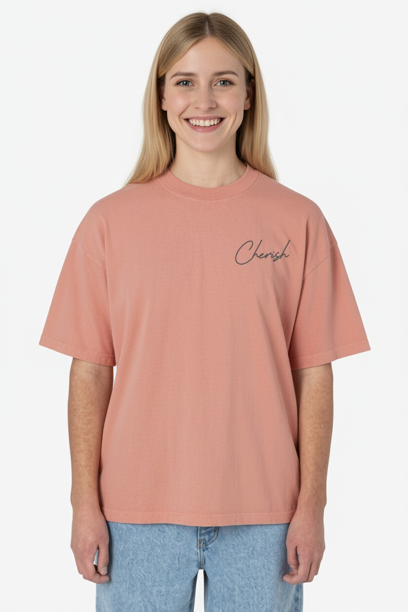 Leave it at the Altar Coral Tee
