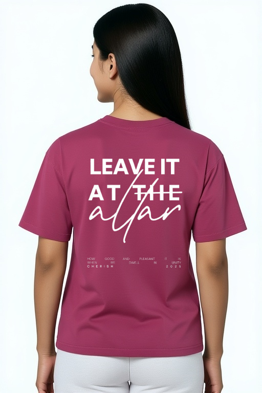 Leave it at the Altar Ruby Tee